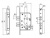 Замок врезной МЕТТЭМ ЗВ 1 102.0.0 (ЗВ 1-02) корпус никель_2