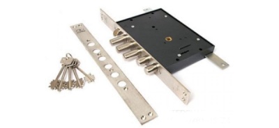 Замок врезной Герион Конкурент Т прав. б/ручек