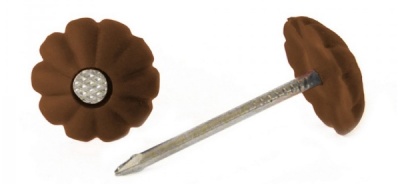 Гвозди декор (й-о) Б коричневые