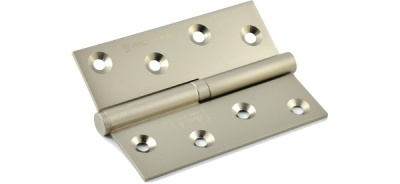 Петля 613-4 PN (мат.хром.)левый 100*75*3