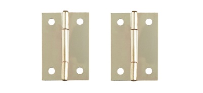 Петля карт. 50мм латунир.