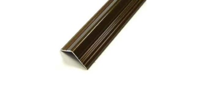 Порог-Угол 21*21 0,9 /бронза