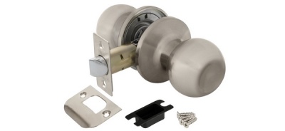 Ручка защелка 6072 SN-P (мат. никель) без фик.