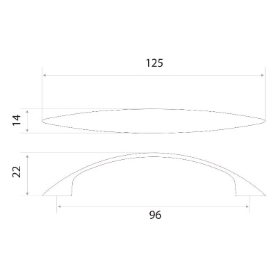 Ручка-скоба TRODOS 