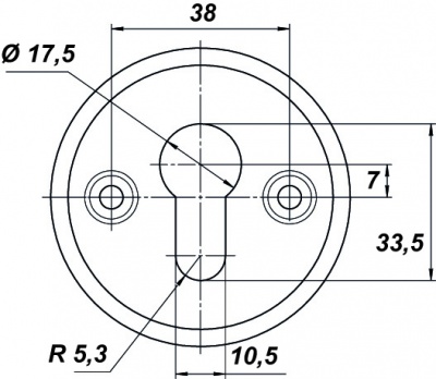 Накладка ЗВ1.001 (серебр.антик)2