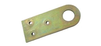 Проушина прямая 75*40*2,5 СТ анодир.