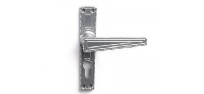 Ручка к замку ЗВ-4-3.01 серебро (как ДААЗ) Зенит