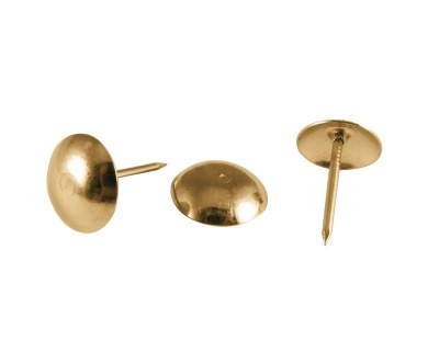 Гвозди мебельные золото (200гр)