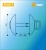 Фиксатор MSM RW1 SB (Матовая латунь) 2