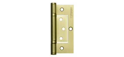 Петля универс. б/врезки 300-2BB 100х2.5 SB (мат.золото)