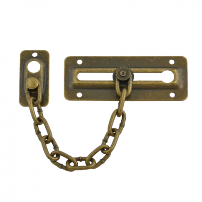 Цепочка дверная №4 АВ бронза Нора