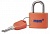 Замок навесной THK1 orange MSM