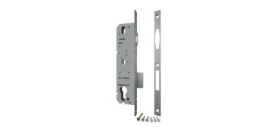 Корпус узкопроф.замка с роликом 5116-35  CP (хром)
