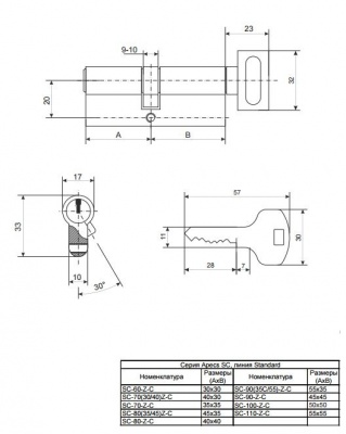 Ц.м. Apecs  SC-80 ZC-NI_2